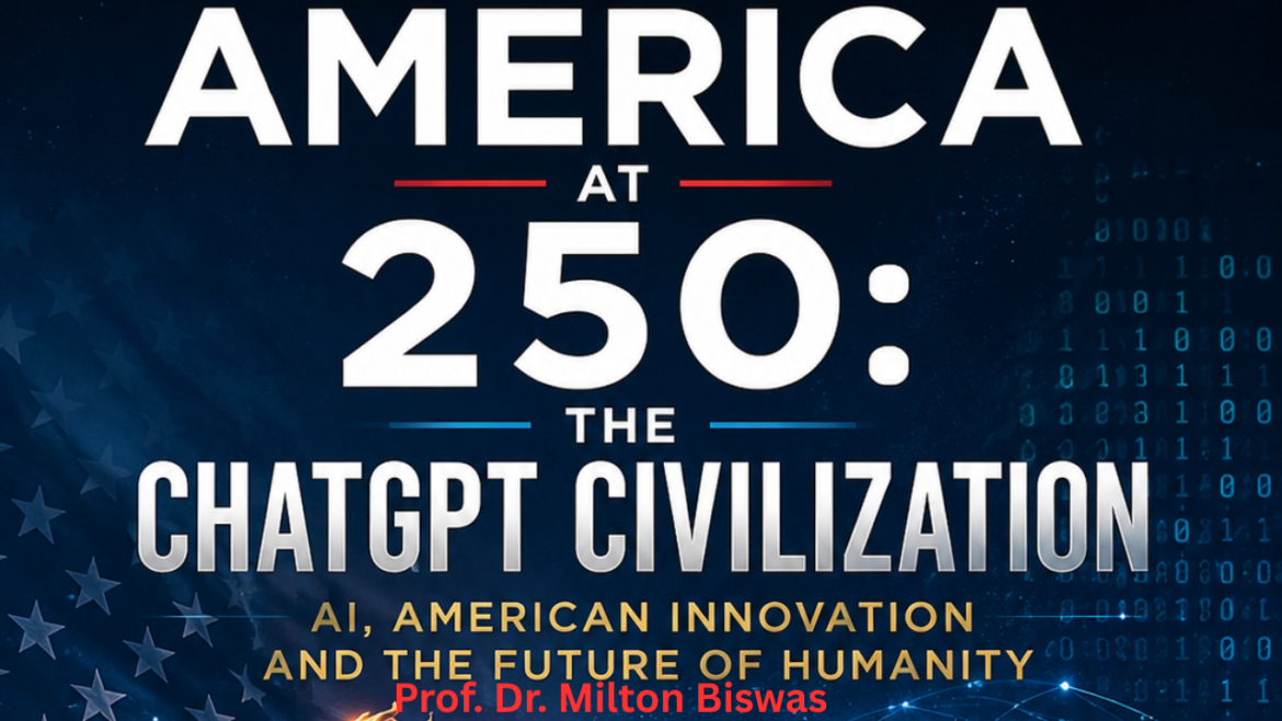 The Digital Republic PDF by Prof. Dr. Milton Biswas exploring democracy, technology, artificial intelligence and digital media in America